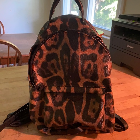louis vuitton leopard backpack